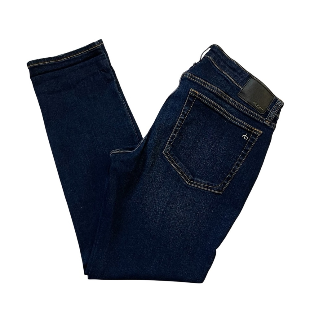 Rag & Bone Women’s Low Rise Slim Boyfriend Jeans size 29 Dark Wash - Picture 9 of 12